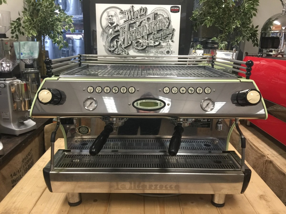 LA MARZOCCO FB80 2 GROUP DUCK EGG GREEN ESPRESSO COFFEE MACHINE