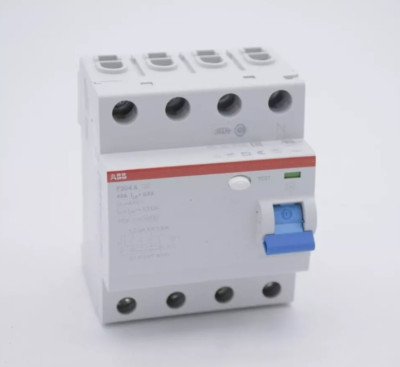 2X ABB F204 A-40/0,3 FI-Schutzschalter,Typ A, 4-polig - 40A (2CSF204101R3400)