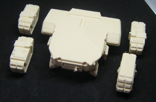 3D Printed Explor-1 Rover Truck: Tabletop Miniatures & Wargaming - Picture 3 of 8