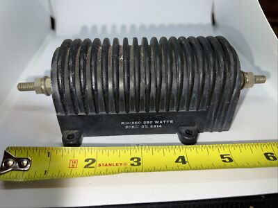 DALE RH-250 RESISTOR 20,000 OHM 250 WATT 3% POWER RESISTOR BRAND NEW.