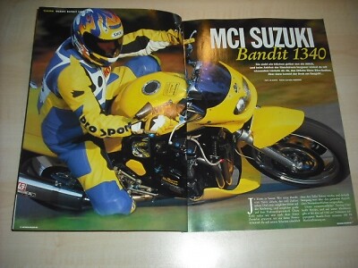 MO Magazin 2400) Suzuki GSF 1200 Bandit 1340 MCI mit 185PS im TEST auf 5 Seit