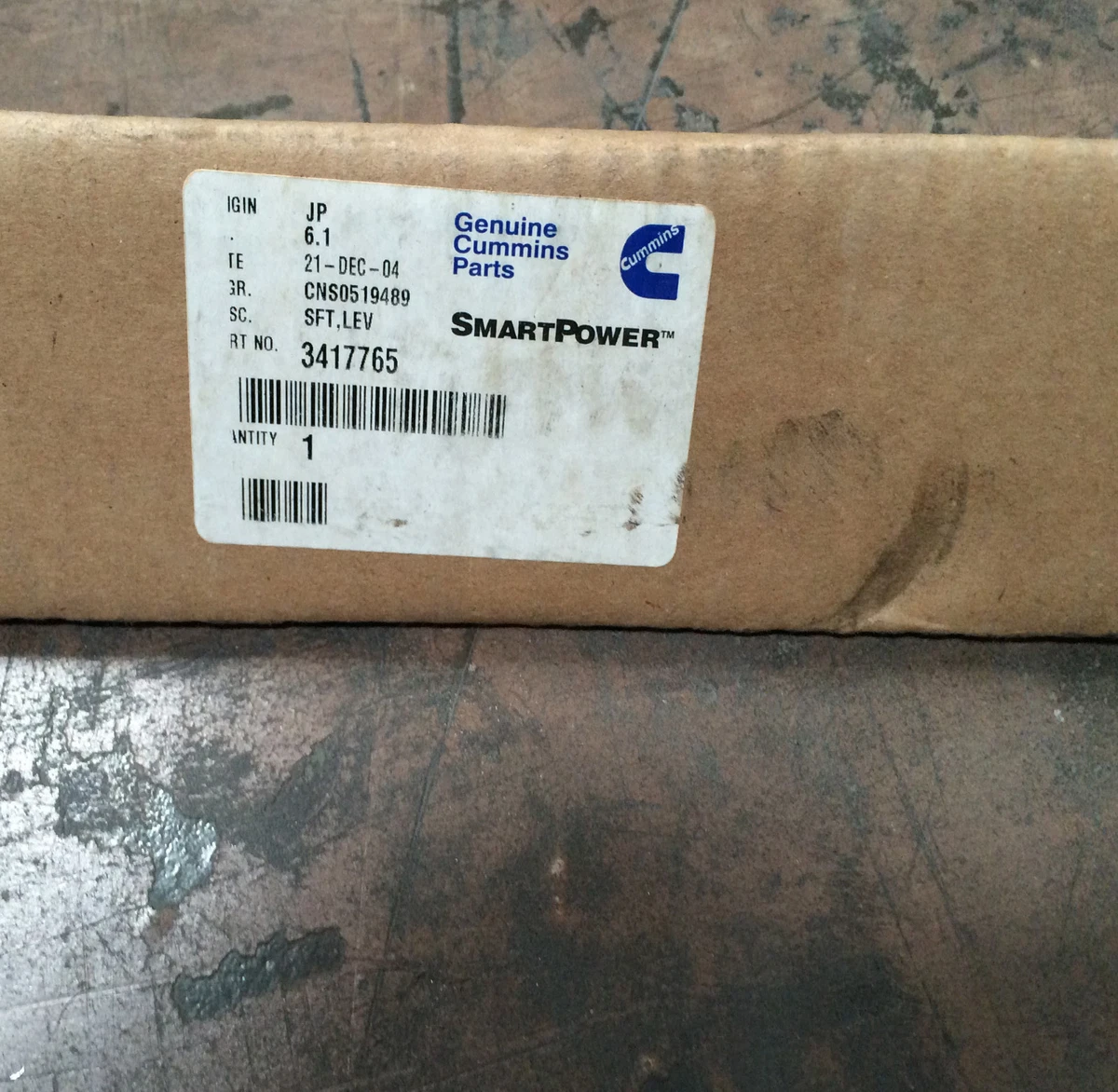 Genuine Cummins 3417765 Shaft, Rocker Lever M11/ISM11/QSM11 ❤さなえ様❤