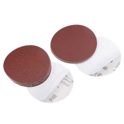 10pcs 5'' PSA Sanding Disc Adhesive Back Sandpapers Aluminum Oxide 40-2000 Grit