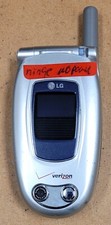 LG VX6000 - Silver and Blue  Verizon  Rare Cellular Flip Phone