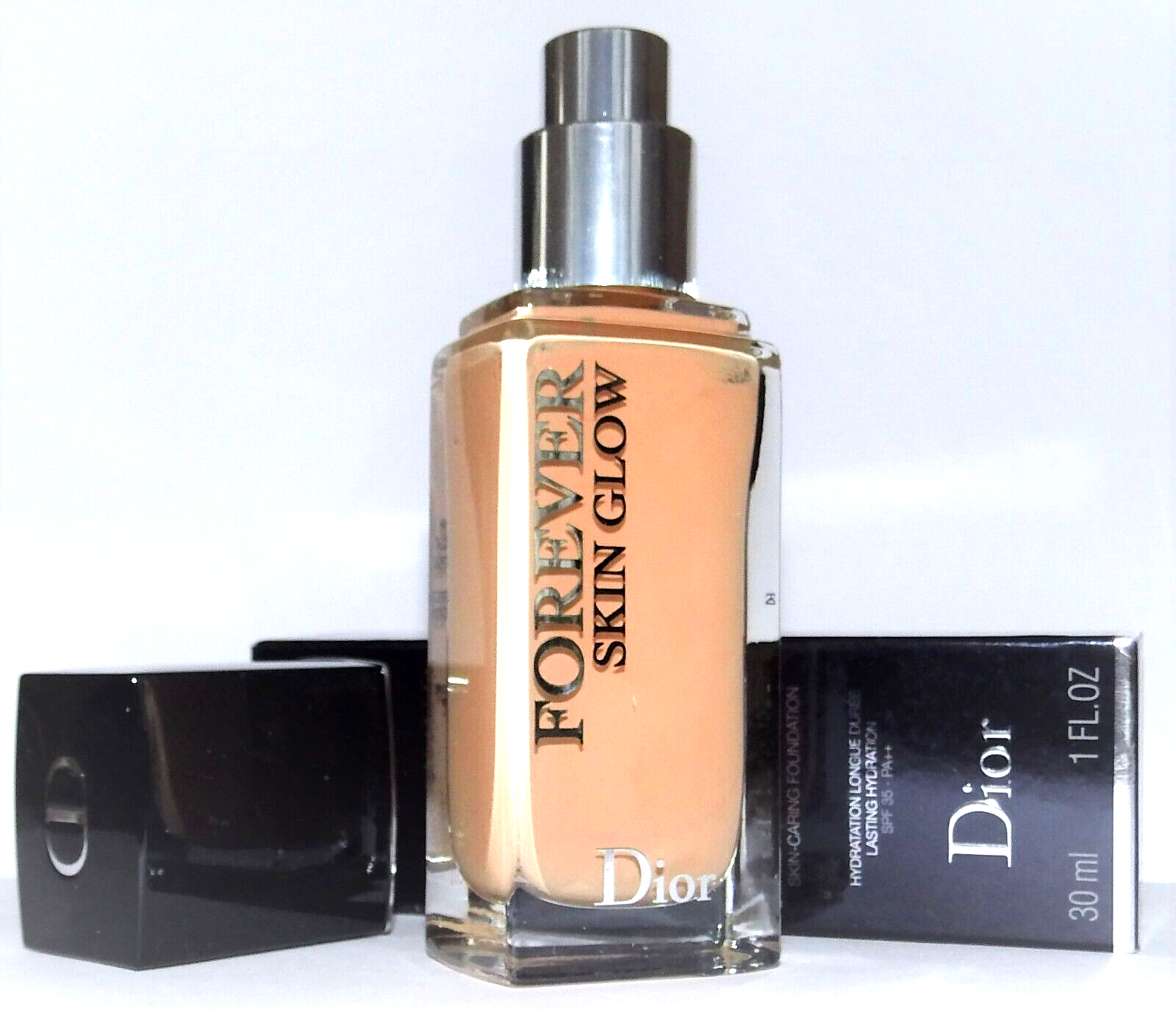 DIOR Forever Skin Glow Foundation 2WP Warm Peach 30ml 24H Radiant Wear