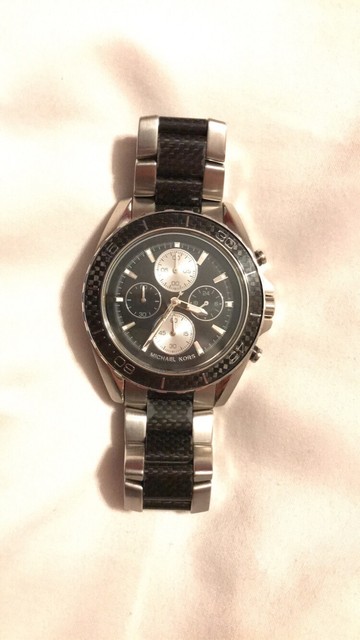 Michael Kors Jetmaster Mens Carbon 