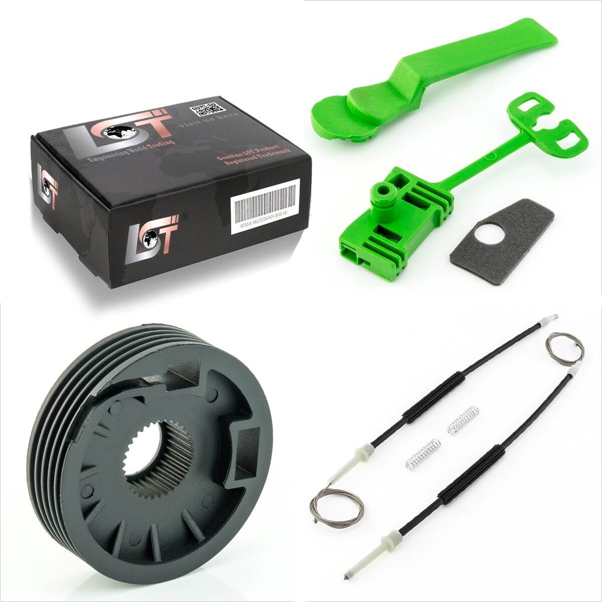 Window Regulator Repair Kit Set for LANCIA LYBRA BERLINA SW 839AX 839BX