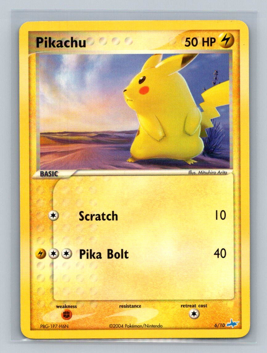 Pikachu Sandstorm 72/100 Near Mint NM