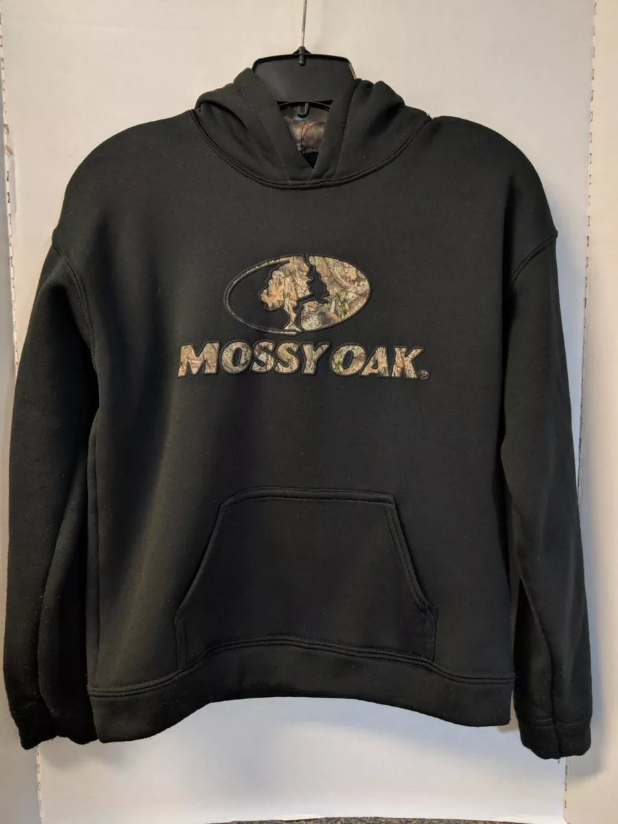 Mossy Oak Brown Camo Hoodie Sweatshirt Boys Girls Youth Large L