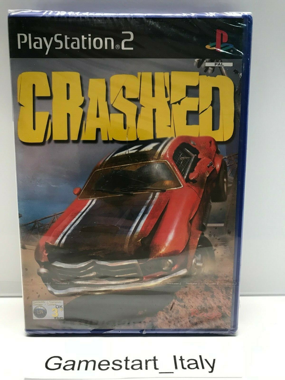 CRASHED - SONY PS2 - VIDEOGIOCO NUOVO SIGILLATO - NEW SEALED PAL VERSION
