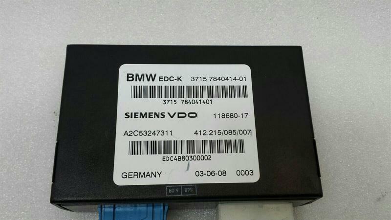 BMW EDC-K モジュール 3715 7840414-01 BMW 5 Series E60 Steuergerät EDC 37157840414 Suspension EDC