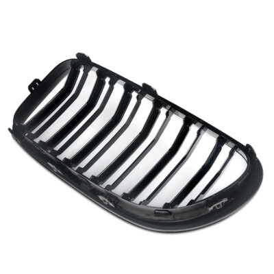 Front Grilles Gloss Black Front Bumper Kidney Grill Grilles
