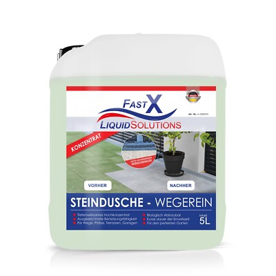 Wegerein  Konztr. Steindusche  oh. Unkrautvernichter Roundup Fast-X  10Liter