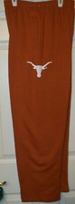 Texas Longhorns Football Exercise Sweat Athletic Pants Boys Size 10 / 12 NWT
