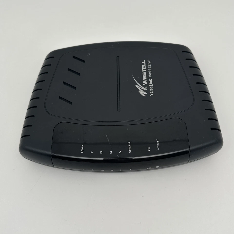WESTELL VersaLink 327W Wireless Router Ethernet Ports C90-327W30-06. 2006 …8 - Image 3 of 4