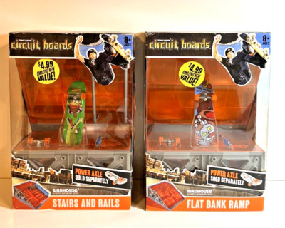 VTG Tony Hawk Circuit Boards! Hexbug Stairs & Rails & Flat Bank Ramp Brand New