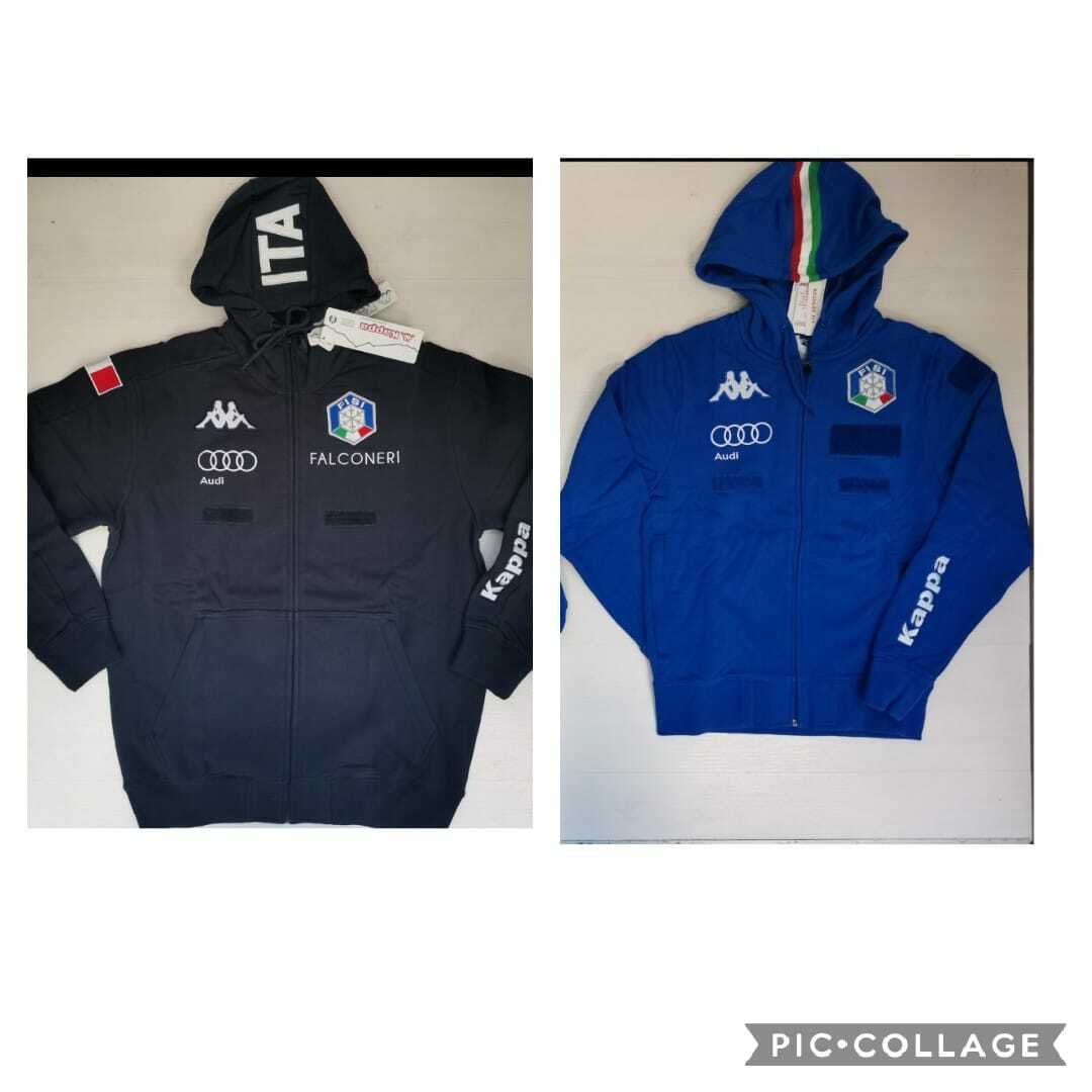 2020-2022 Fisi kappa Audi Sudadera Cremallera Capucha Equipo Falconeri 304KCN0