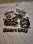 Heavy Metal Choppers T Shirt XL Orange County West Coast White Y2K Boxey