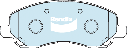 BENDIX GCT FRONT BRAKE PAD FOR MITSUBISHI OUTLANDER 03-09 ZE/ZF/ZG LANCER 04-08 - Picture 2 of 2