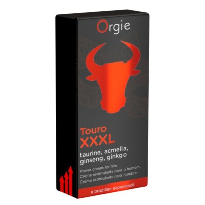Orgie TOURO XXL 15ml Massage Power Cream für Männer, mehr Stehvermögen & Härte