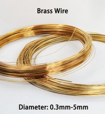 Brass Wire Brass Artistic Craft Beading Wire DIY  Diameter 0.3mm - 5mm
