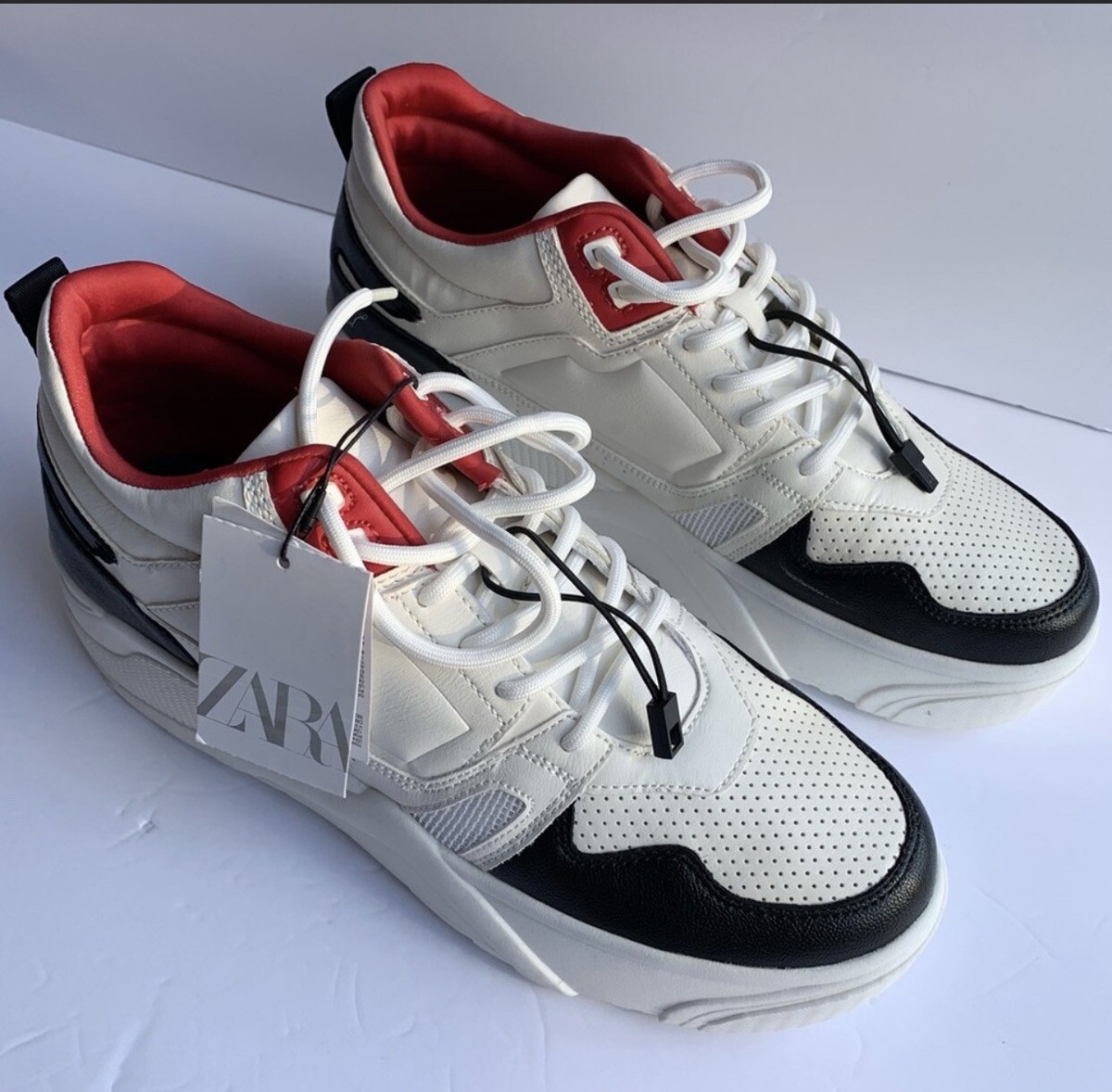 ZARA Thick Sole Sneakers 3425/810 Size 11