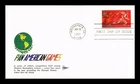 DR JIM STAMPS US COVER PAN AMERICAN GAMES INDIANAPOLIS FDC GILL CRAFT CACHET