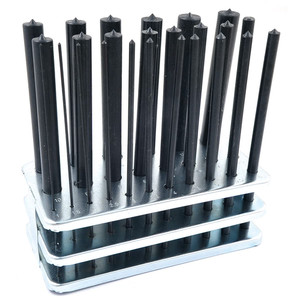 28-Piece Steel Transfer Punch Set For Machinists & Tool Kits | Center Punch
