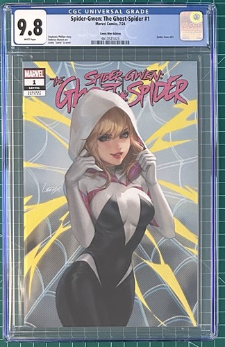 Spider-Gwen: The Ghost-Spider #1 Comic Mint Leirix Li CGC 9.8 LTD to 500