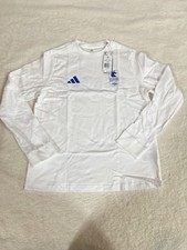 Adidas BM25 Womens Size Small White Long Sleeve Running T Shirt
