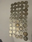 Roosevelt Dimes 1964 Silver 10C Lot of 50 Circulated US Coins