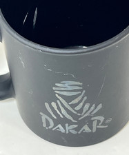 Dakar Rally Off Road Motorcross Racing Matte Black Mug with Glossy Interior