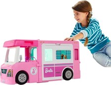 Mattel Barbie 3-in-1 Super Abenteuer-Camper (GHL93) &ndash; Gro&szlig;es Spielset Neu & OVP