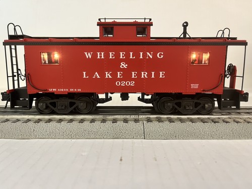 Caboose de acero iluminado Atlas Wheeling & Lake Erie #0202 #518959 calibre O W&LE  | Condition: Used