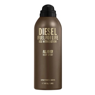 DIESEL FUEL FOR LIFE HERREN ALL OVER BODY SPRAY PARFUM 200ML KOSTENLOSE LIEFERUNG