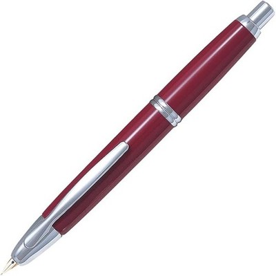 Pilot CAPLESS Fountain Pen Deep Red Medium Nib FCN-1MR-DRM from Japan New