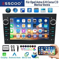 Android Auto Autoradio CarPlay RDS SWC für Opel Astra H radio Corsa C D Zafira B