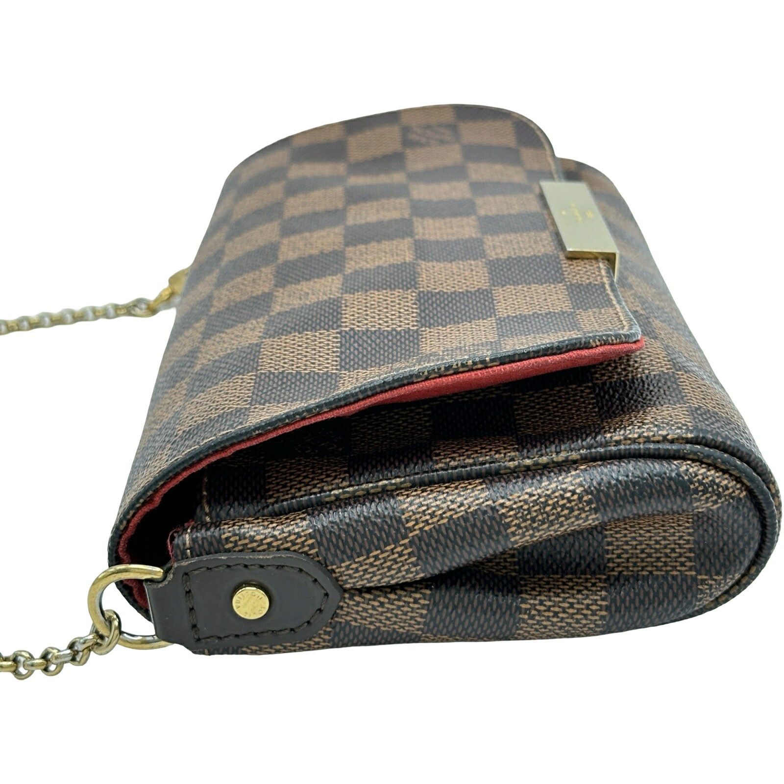 Louis Vuitton Favorite PM Damier Ebene Brown Shoulder Bag M image 3