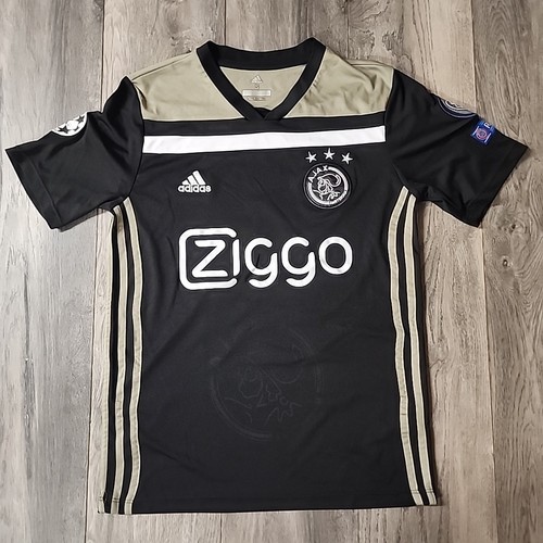 Adidas 2018/2019 Away Football Shirt Soccer Jersey Sz #21 De Jong Ajax Amsterdam