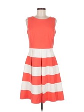 Nine West Women Orange Casual Dress 6