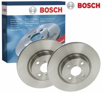 2X Bremsscheibe Bosch 0986479E37 2 Bremsscheiben Vorderachse Vorne FüR Toyota
