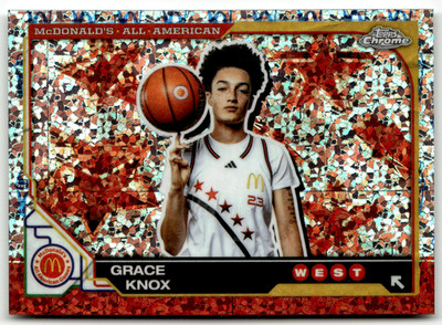 2025 Topps McDonald's All American No. 74 Grace Knox McFlurry