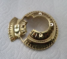 Casablanca Ceiling Fan Mounting Canopy #192203A Bright Brass, Nice