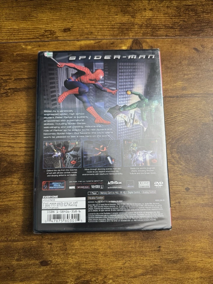 Человек-паук Playstation 2 PS2 лучшие хиты - совершенно новый в заводской упаковке - Изображение 2 из 4