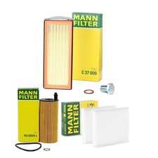 MANN OIL AIR CABIN FILTERS SERVICE KIT BUNDLE FOR BMW 730d MSPORT F01 3.0 12-15