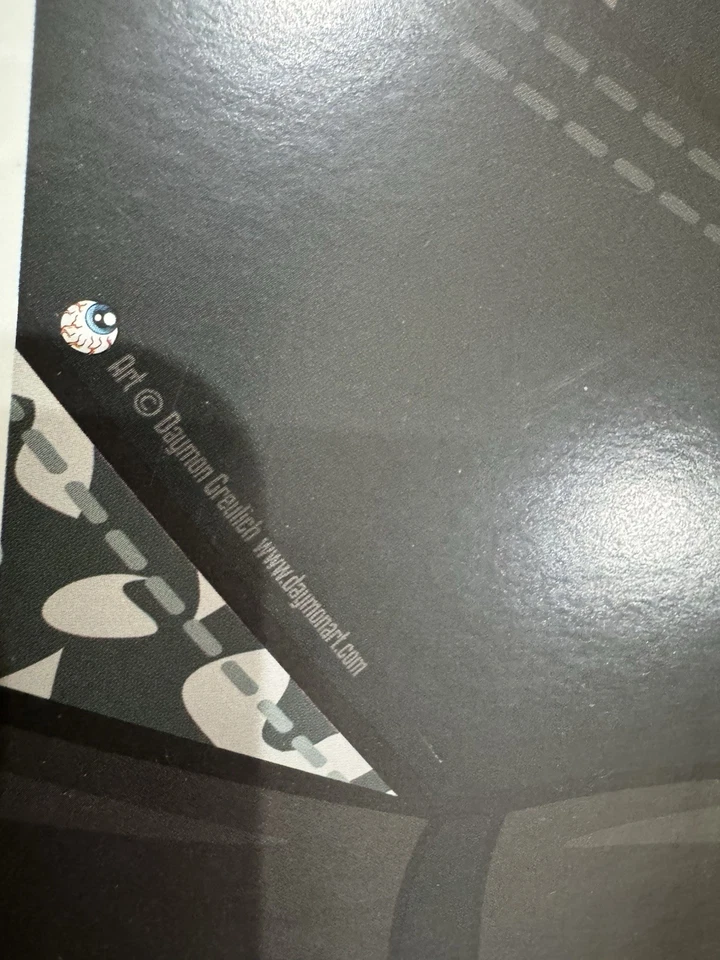 Póster impreso artístico numerado firmado por Michael Jordan Daymon Greulich raro Foto 4 de 4