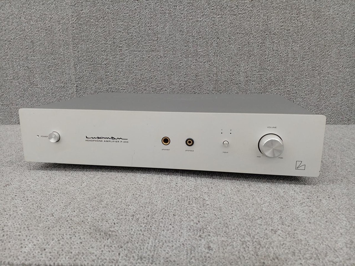 Luxman P-200 Headphone Amplifier Used from Japan