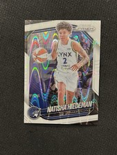 NATISHA HIEDEMAN 2025 Panini Prizm WNBA WHITE SEISMIC Holo MINNESOTA LYNX #53