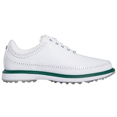 NEW $180 ADIDAS BOOST MC80 SPIKELESS GOLF SHOES WHITE/COLLEGE GREEN IE3526 SZ 6