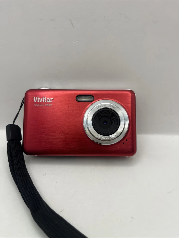 Vivitar Vivicam T027 12.1 MP Digital Camera With Strap - Fully Working - Image 2 of 4